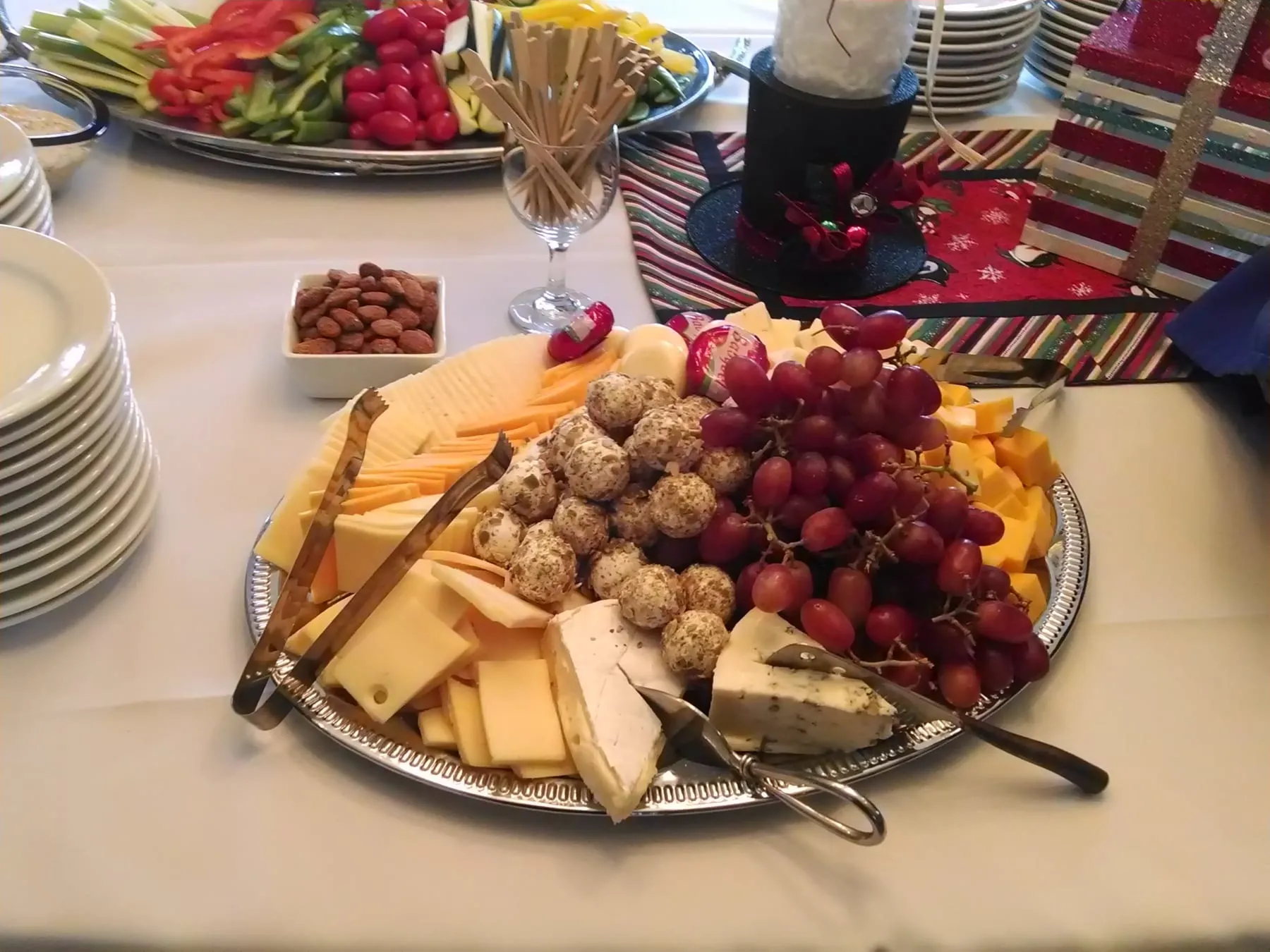 Food prepared for a private event