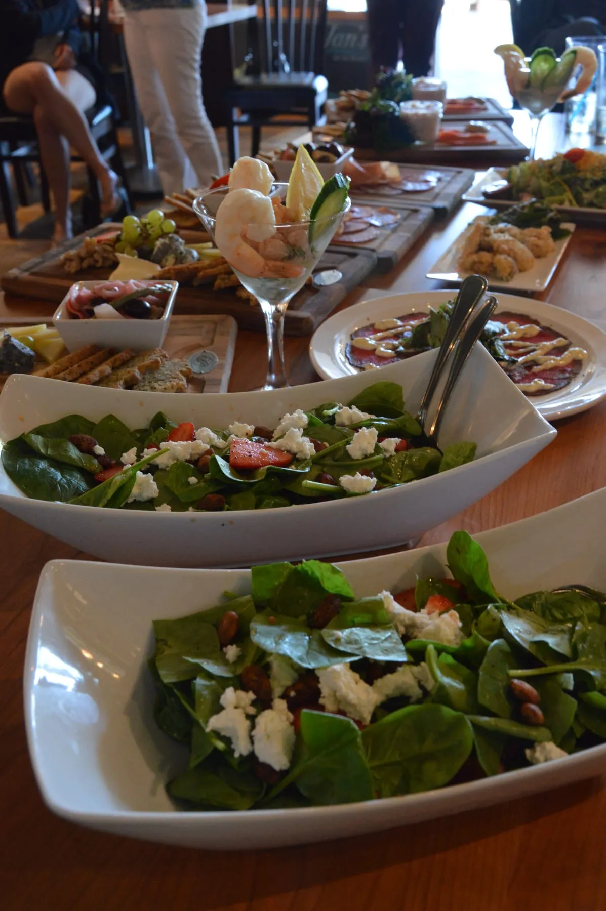 A plated course from a recent event