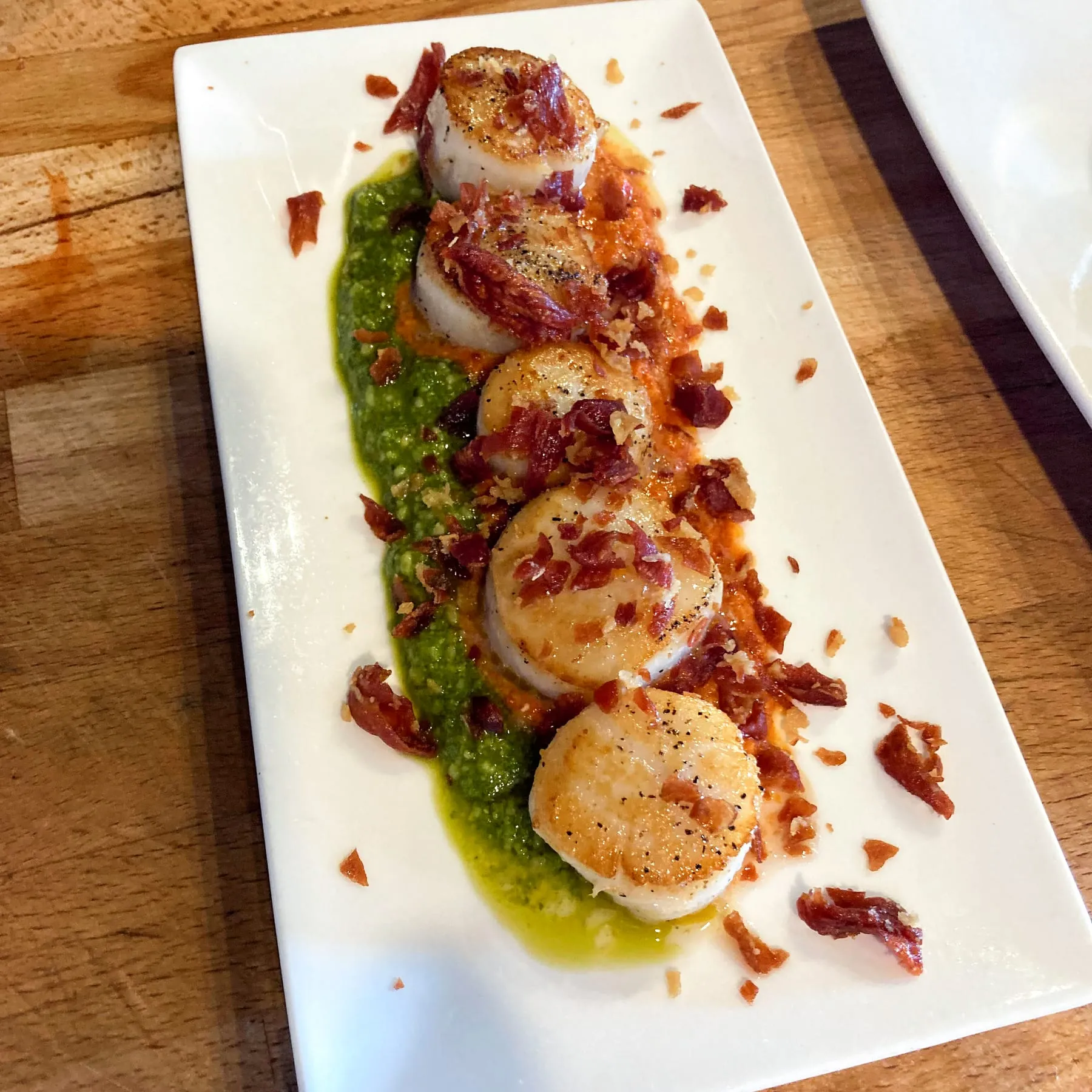A course from a recent dinner