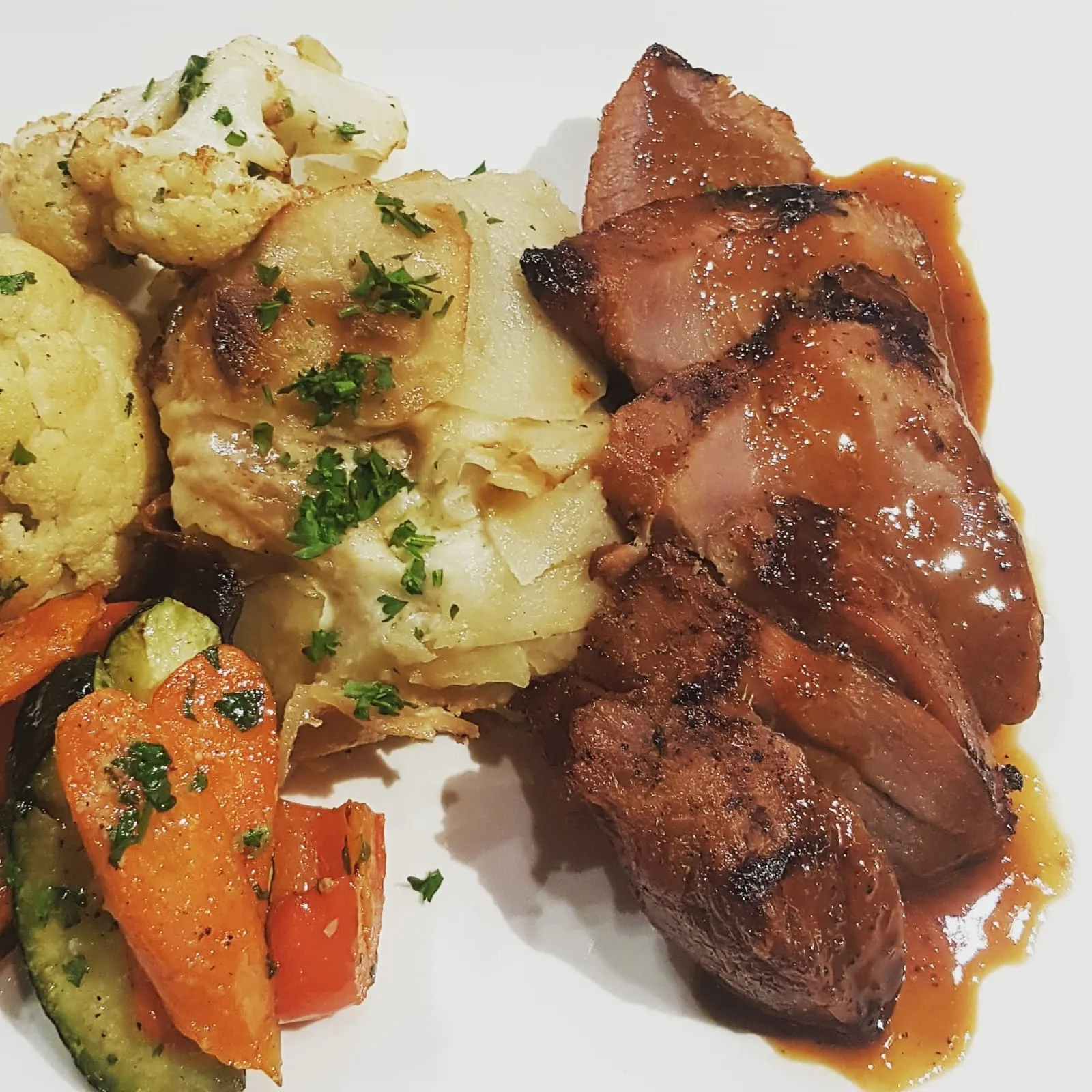 A course served at a private event