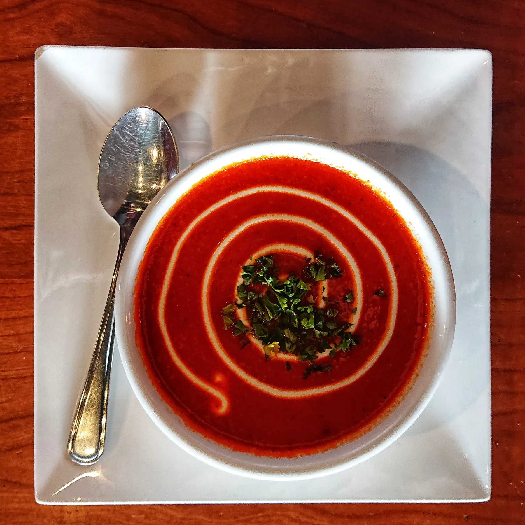 A plated course from a recent event