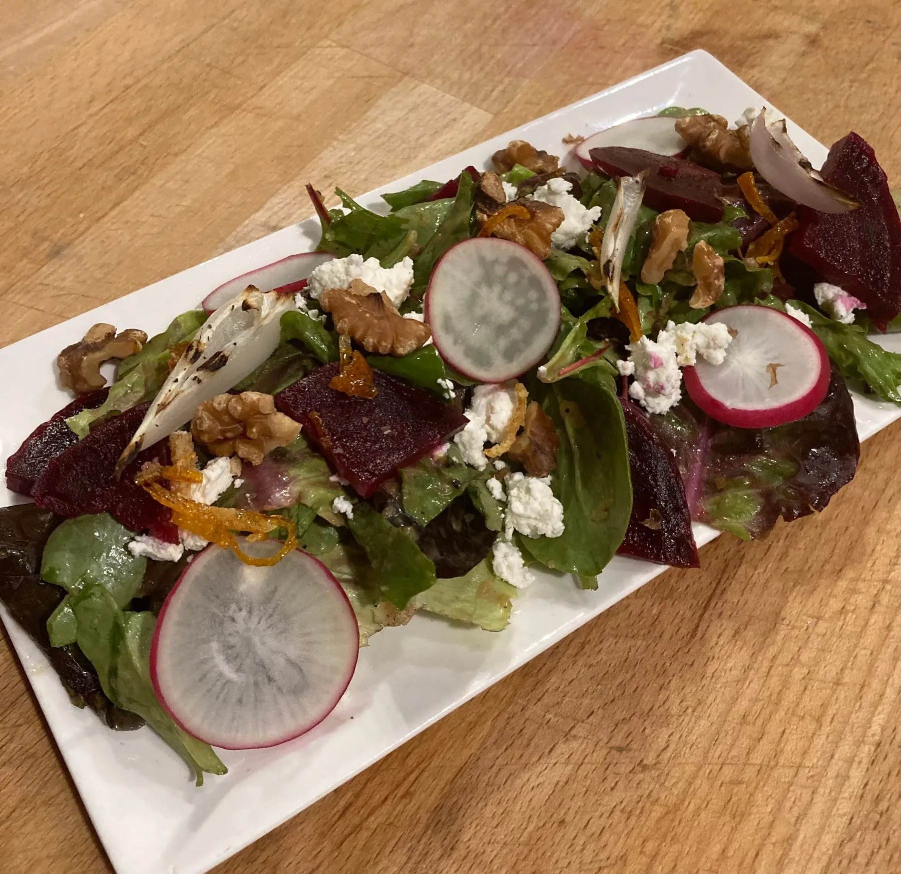 A course from a recent dinner