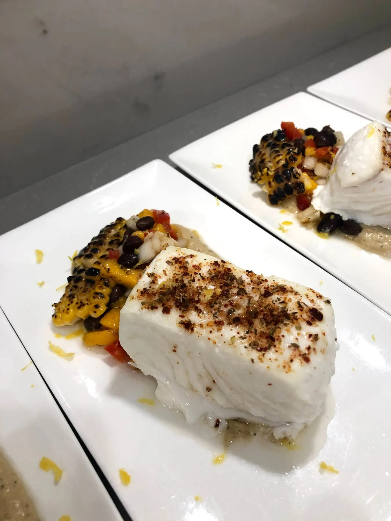 A course served at a private event
