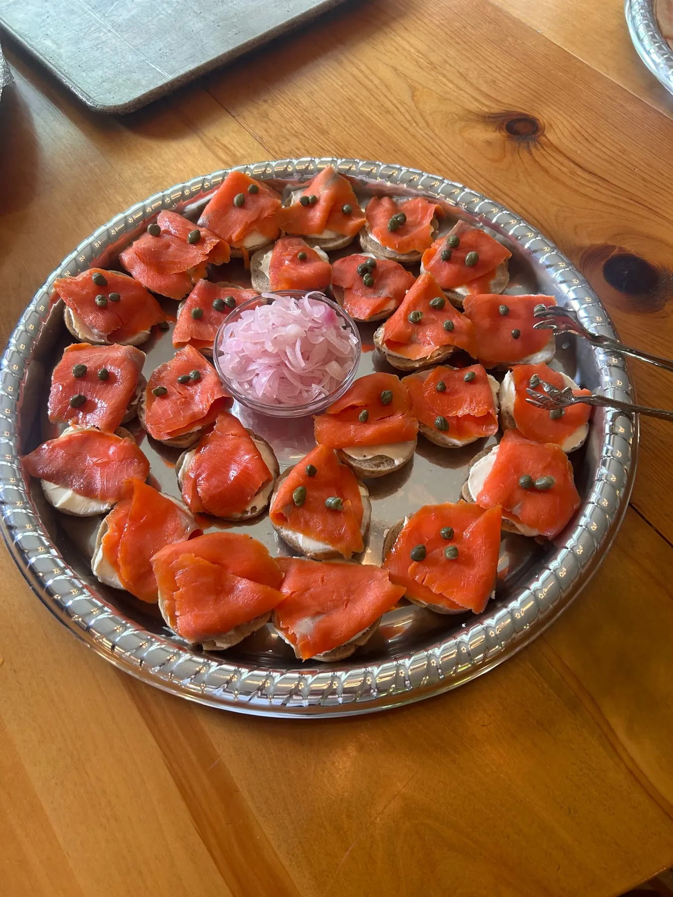 Food prepared for a private event