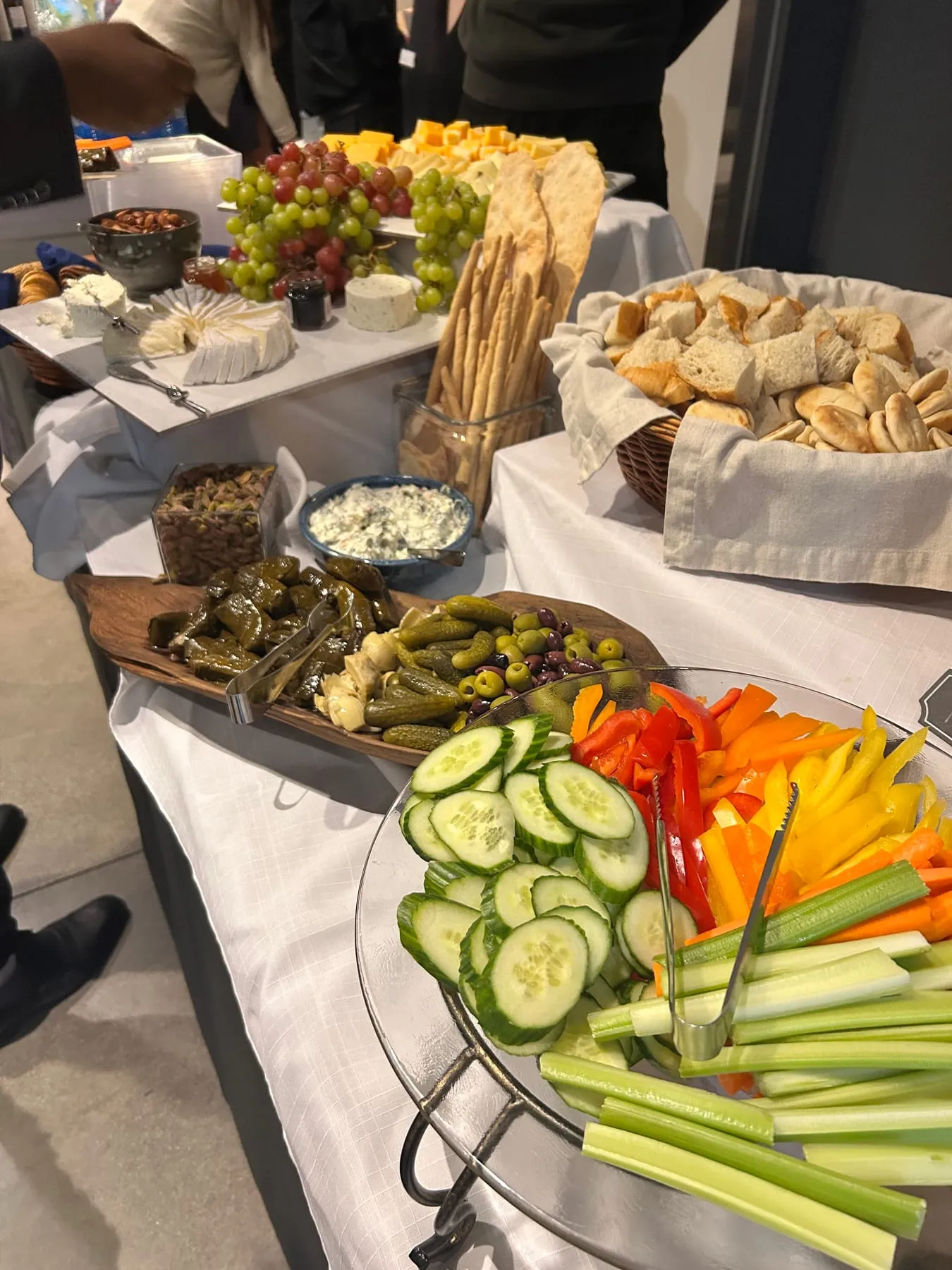 A plated course from a recent event