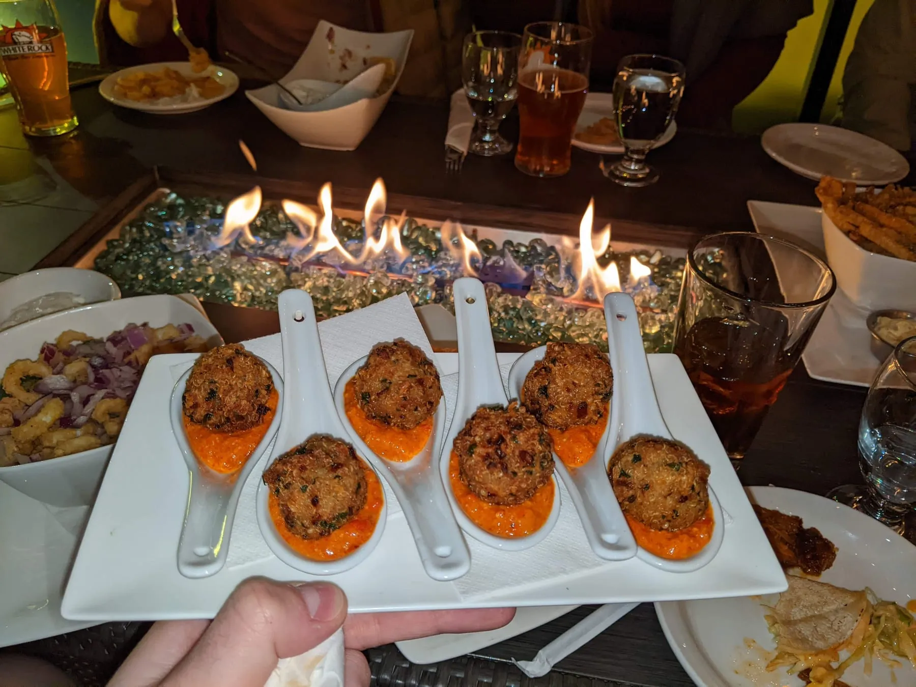 Food prepared for a private event