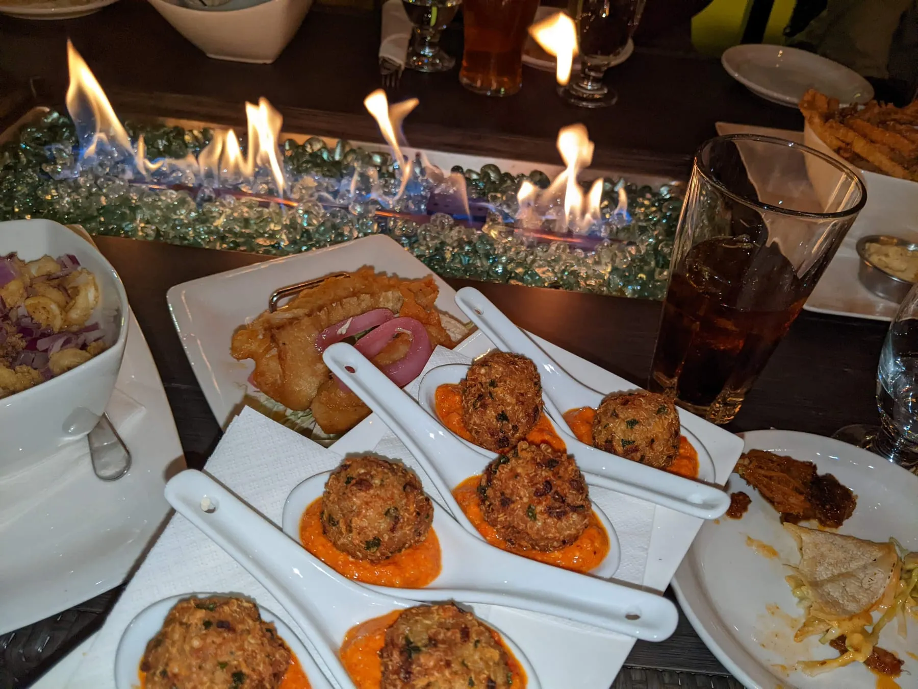A course from a recent dinner