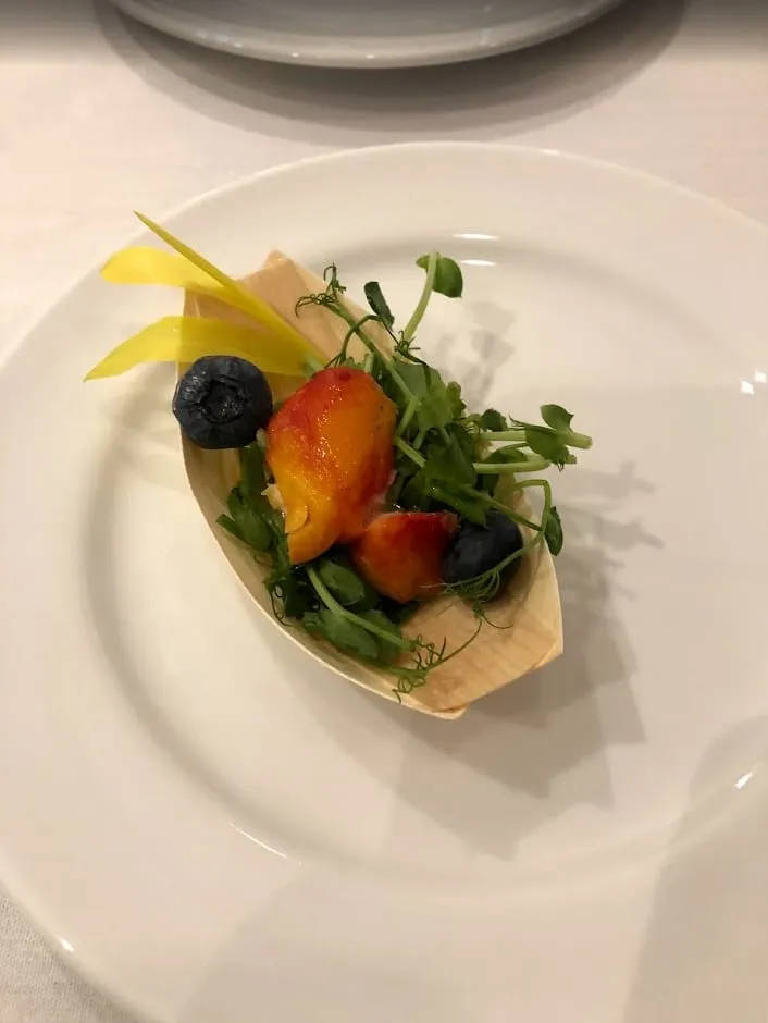 Food prepared for a private event