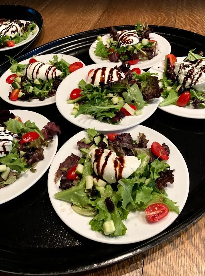 A plated course from a recent event