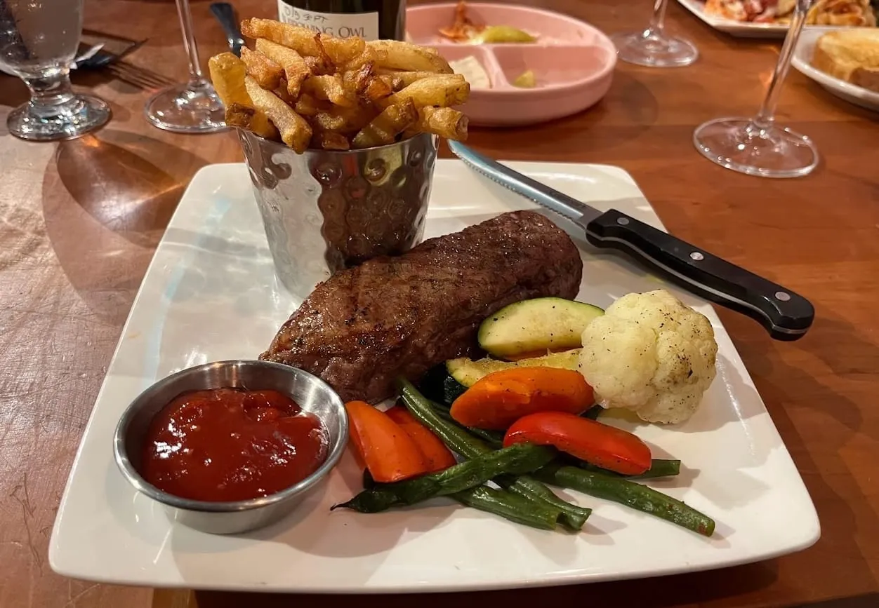 A course served at a private event