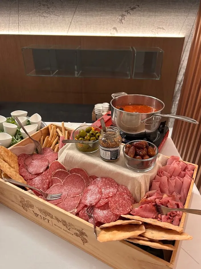 A plated course from a recent event